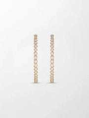 2 inch Split Bezel Double Hoop