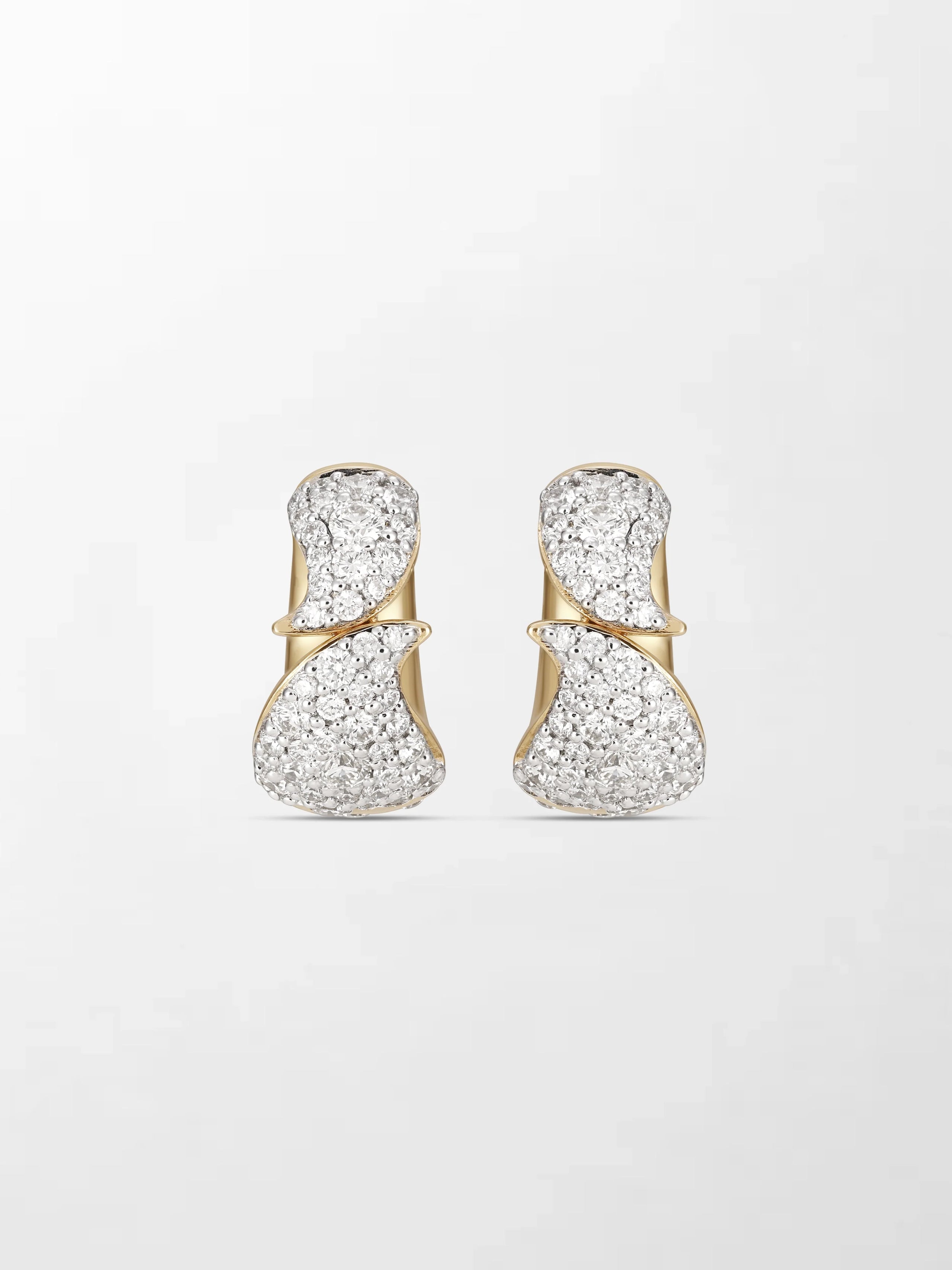 Baby Diamond Flick Earring
