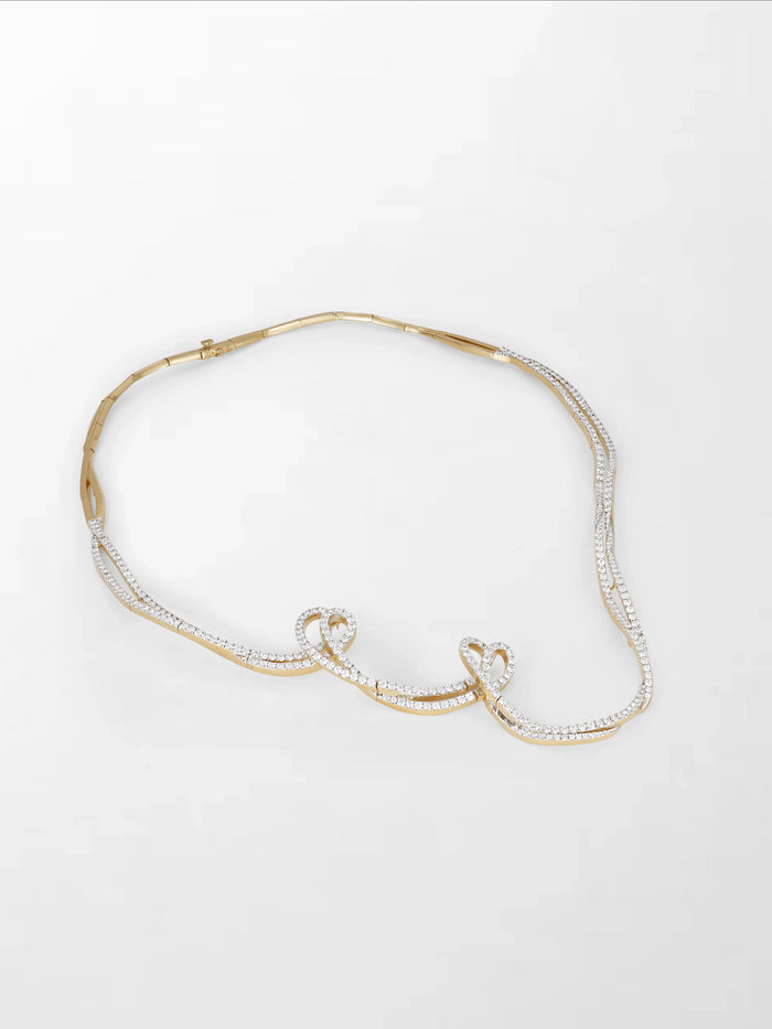 Twirl Wave Necklace
