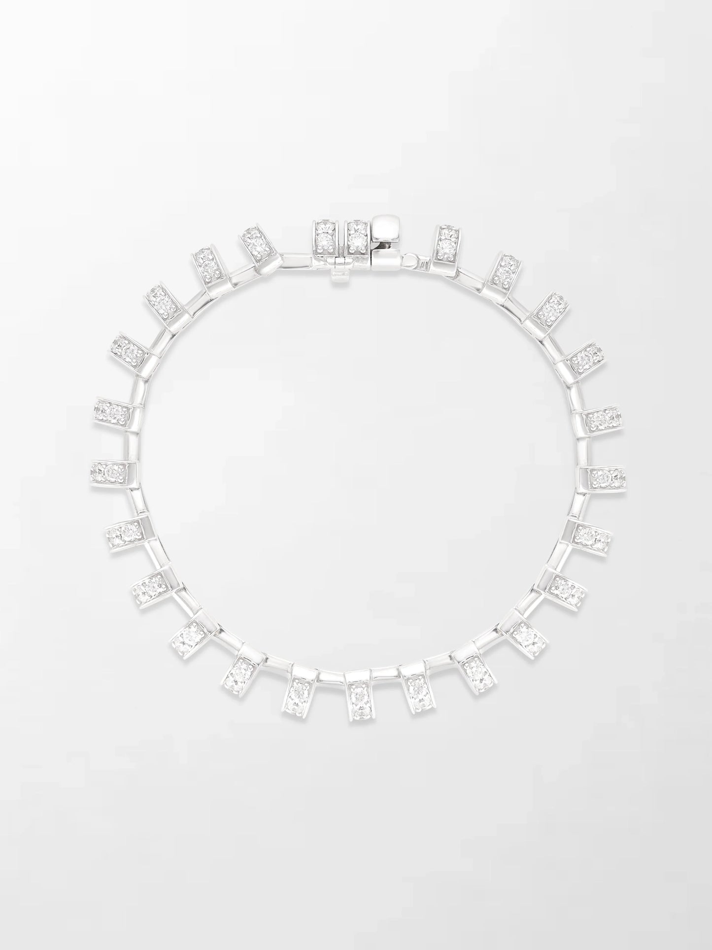 Snow Rondelle Bracelet