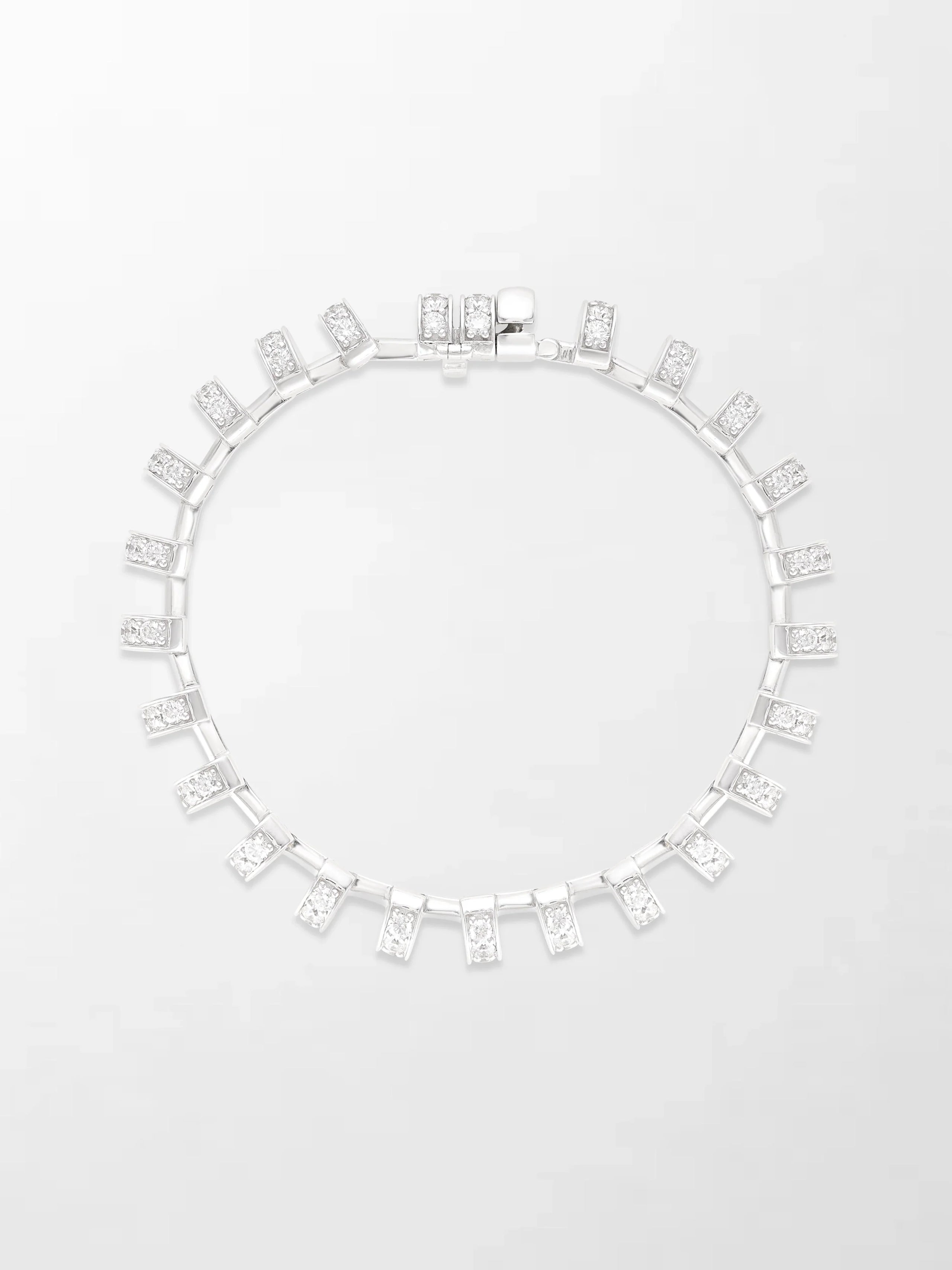 Snow Rondelle Bracelet