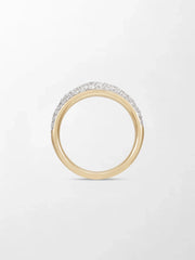 Sleek Pave Diamond Band