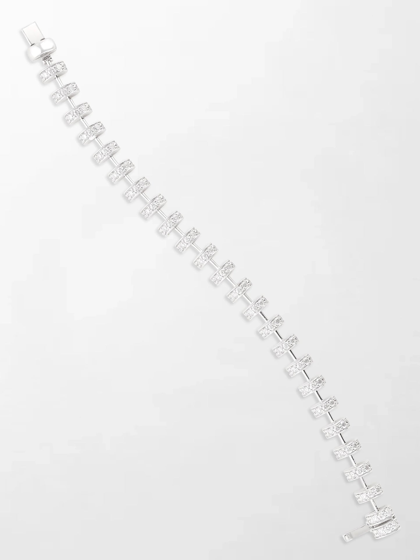 Snow Rondelle Bracelet