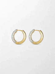 Classic Diamond Hoop