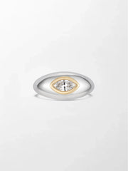 Marquise Duo-Tone Ring