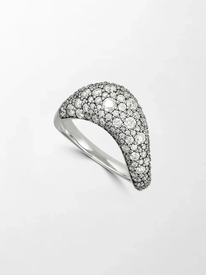 Midnight Wave Ring