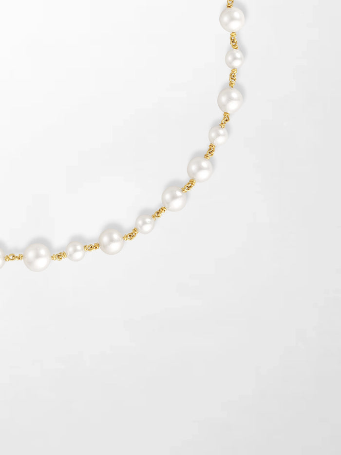 Akoya Pearl Flick-Tie Necklace