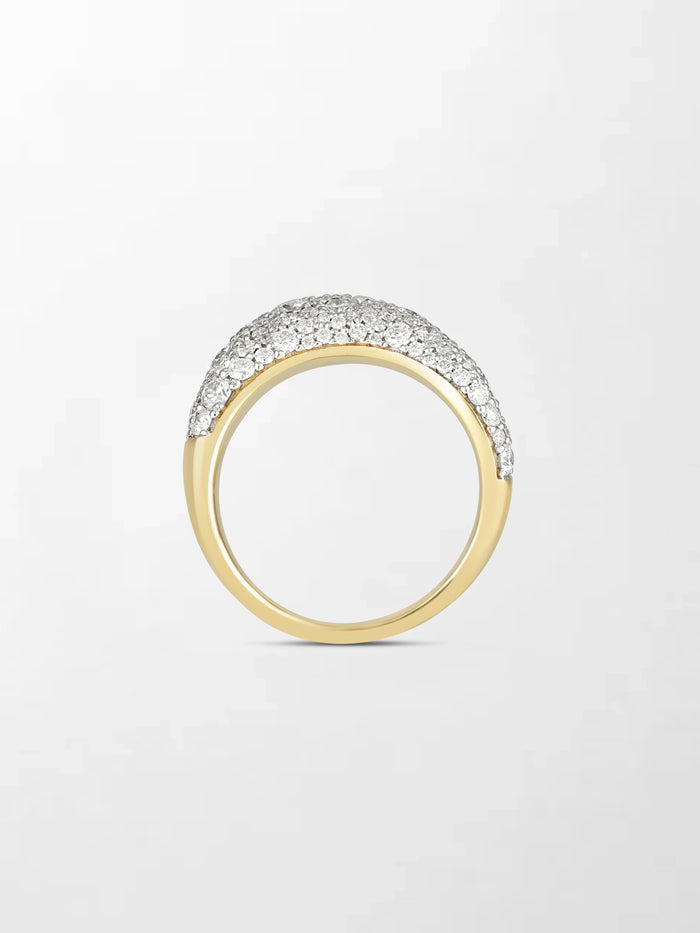 Snow Wave Ring