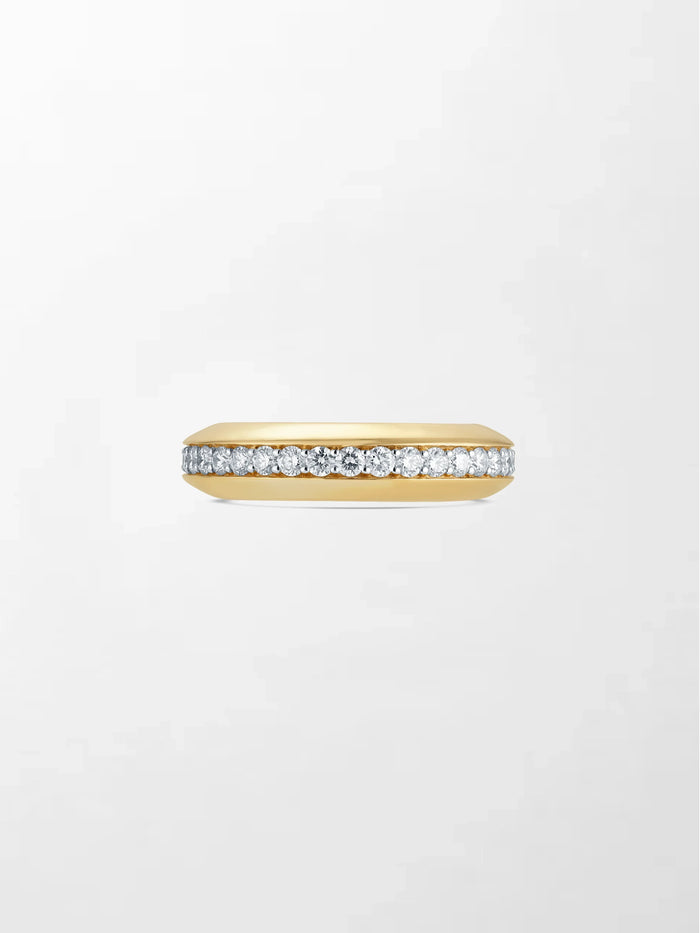 Regular Sphere Diamond Band