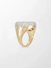 Cupped Dome Ring