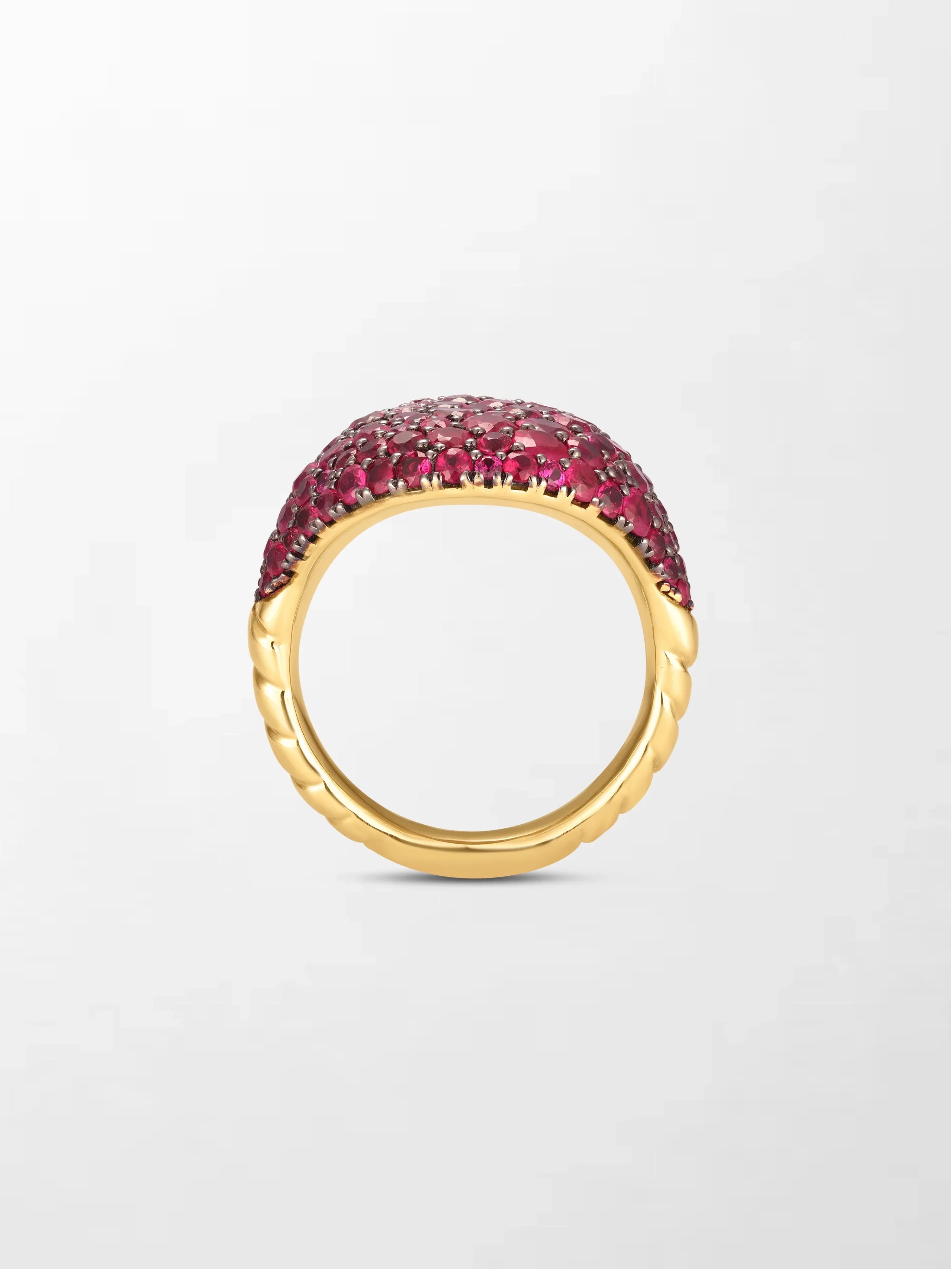 Ruby Plush Ring