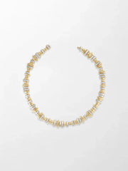 Rondelle Baguette Necklace