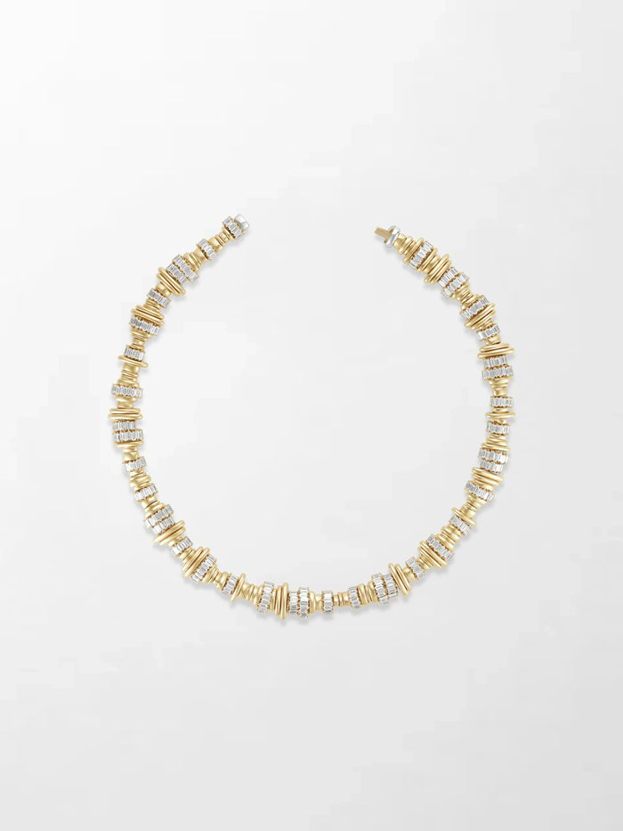 Rondelle Baguette Necklace