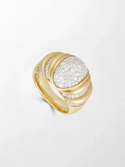 Mooncrest Diamond Ring