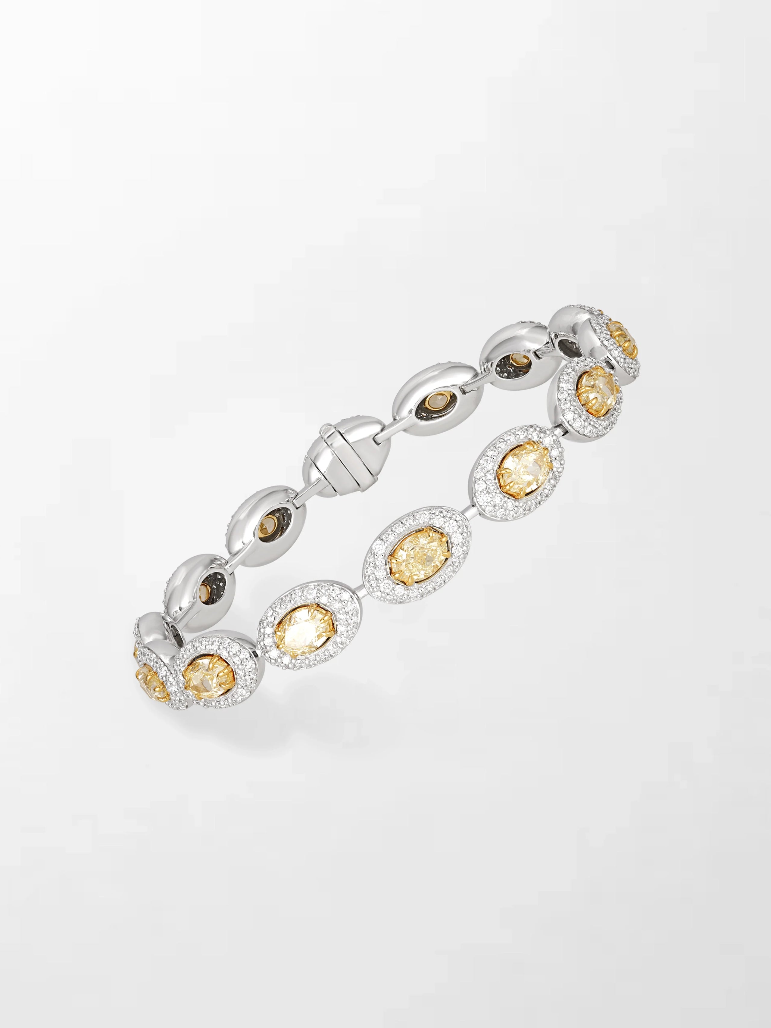 Yellow Diamond Bracelet