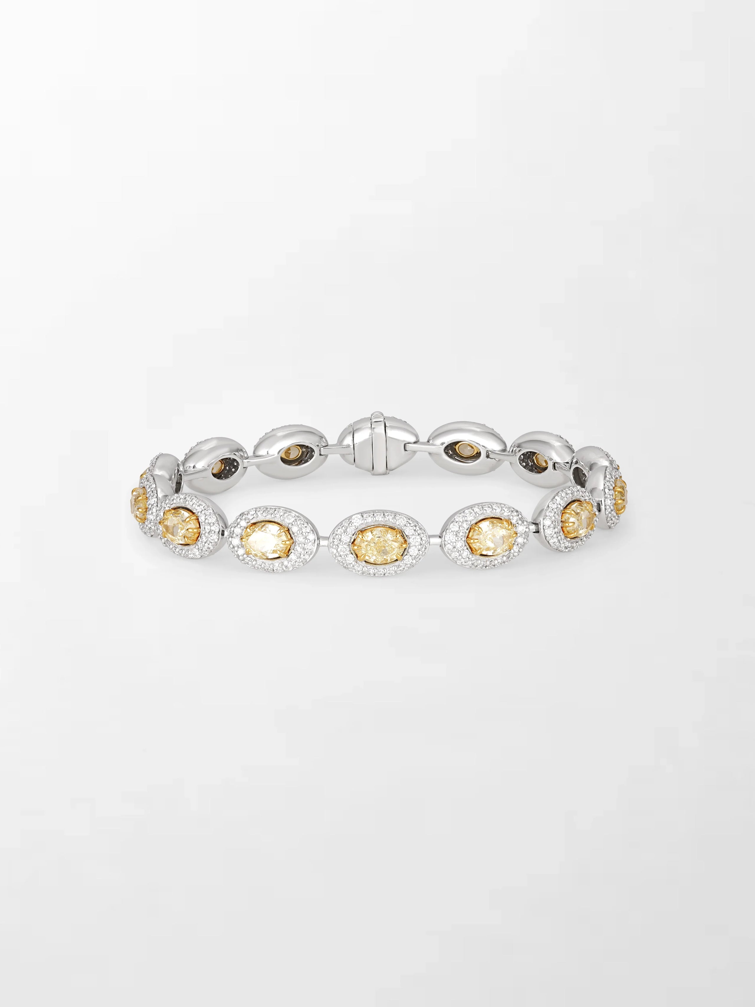 Yellow Diamond Bracelet