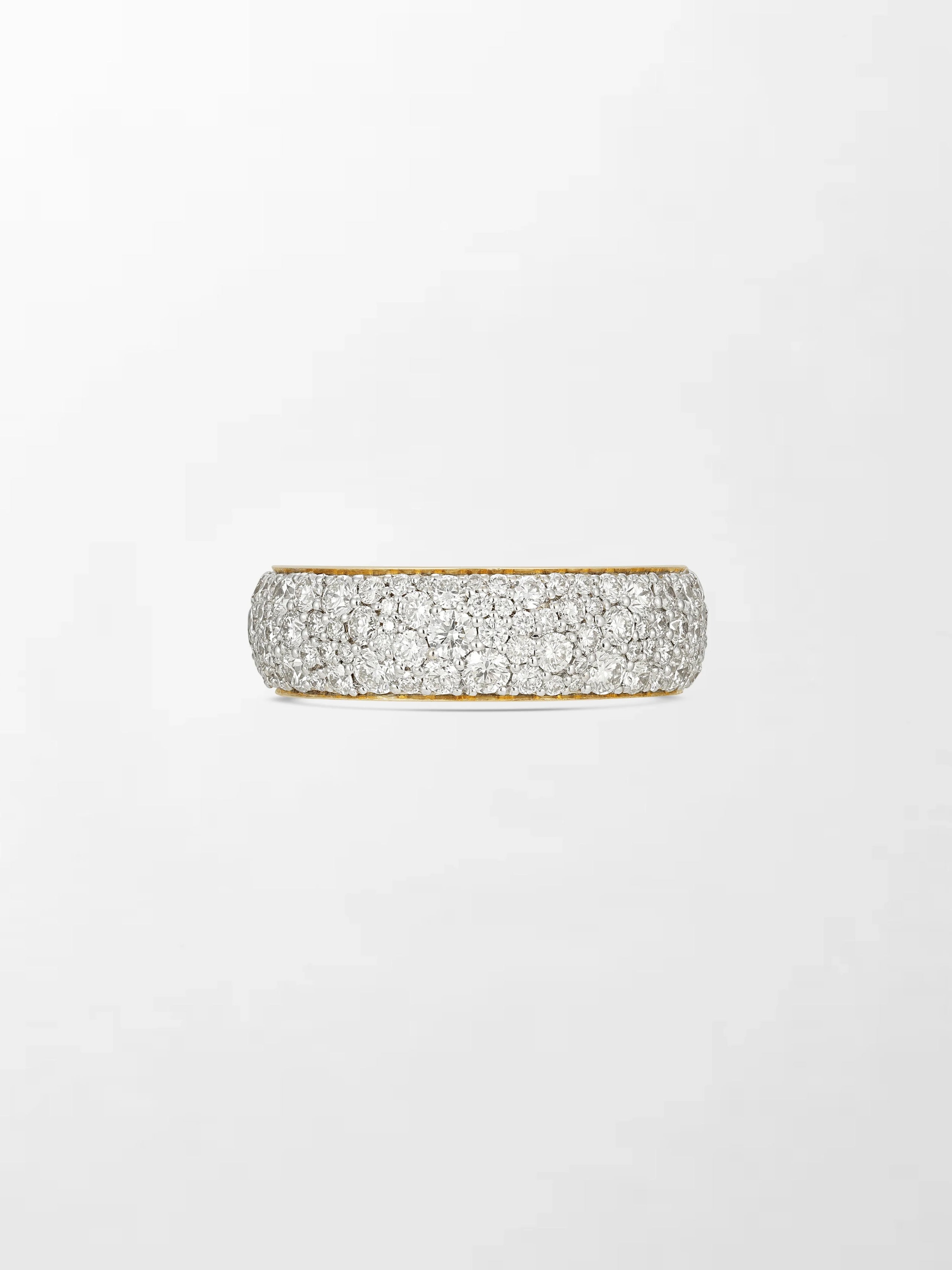 Classic Diamond Gold Band