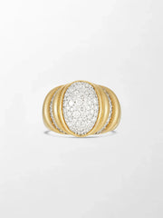 Mooncrest Diamond Ring