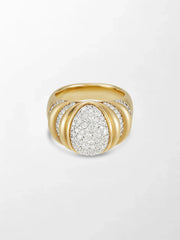 Mooncrest Diamond Ring