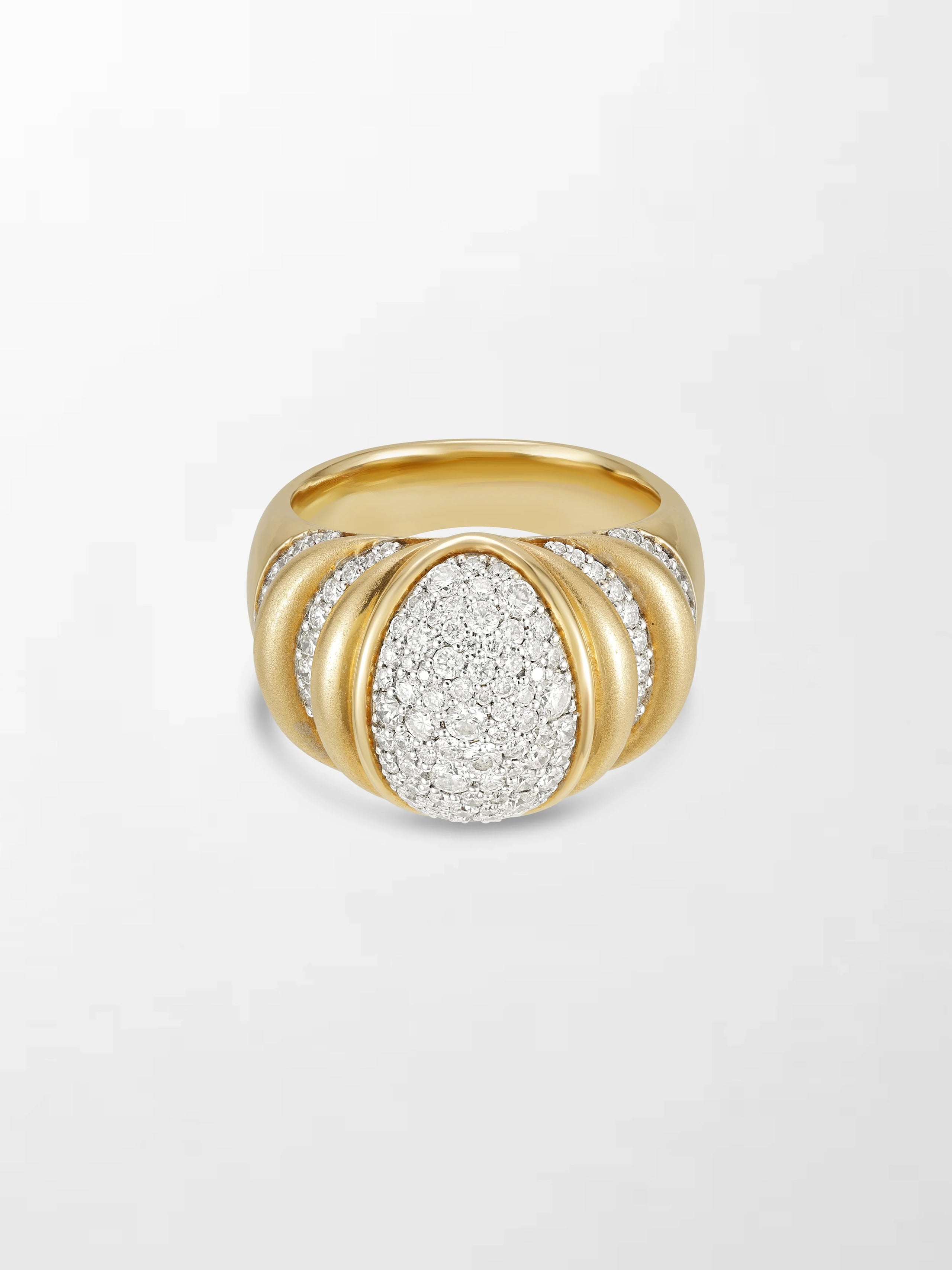 Mooncrest Diamond Ring