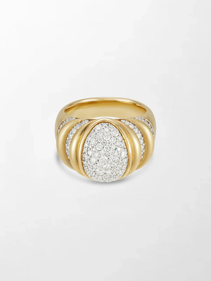 Mooncrest Diamond Ring