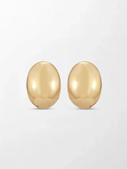 Marquise Curve Huggies
