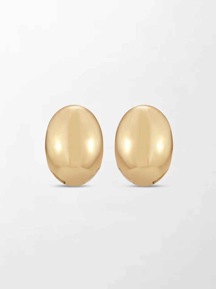 Marquise Curve Huggies