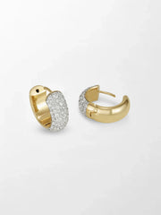 Classic Diamond Hoop