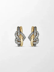 Heart Knot Hoops