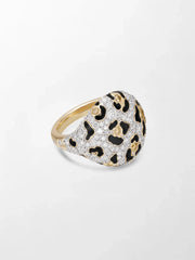 Leopard Diamond Ring