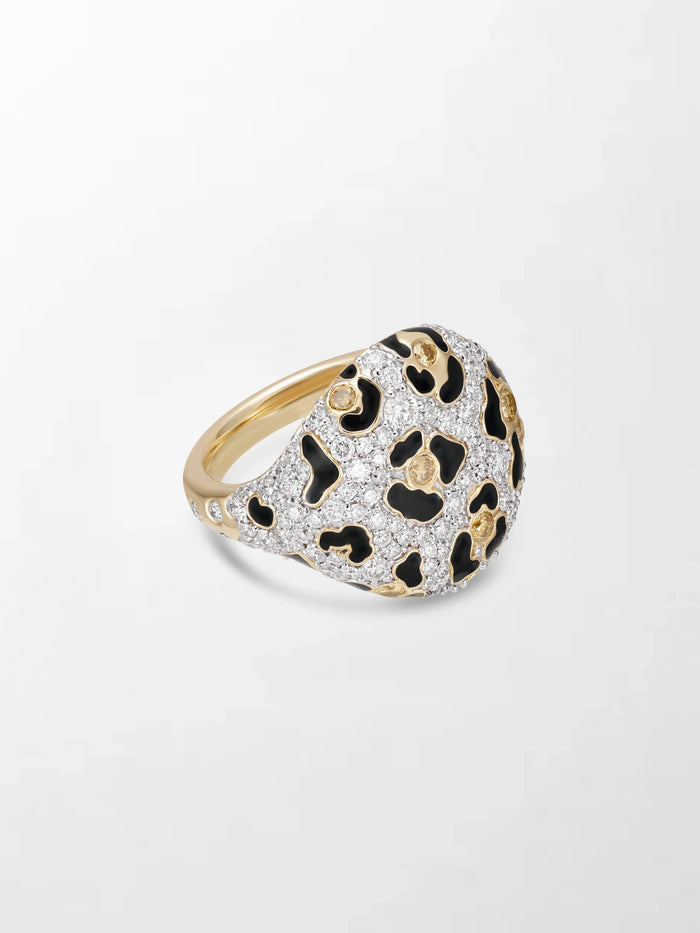 Leopard Diamond Ring