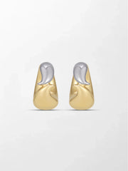 Twin Gold Flick Earring 14K