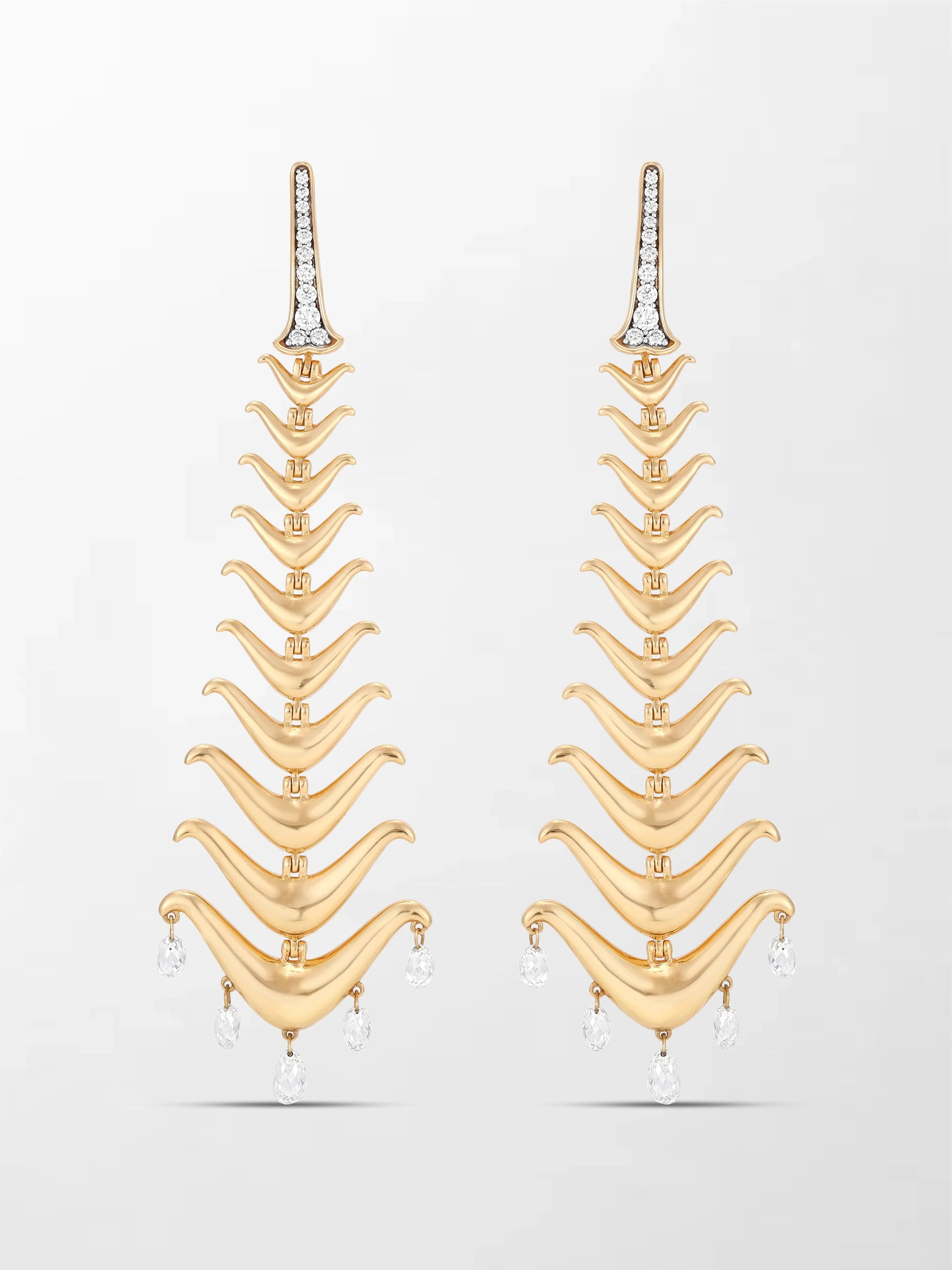 Spine Earrings