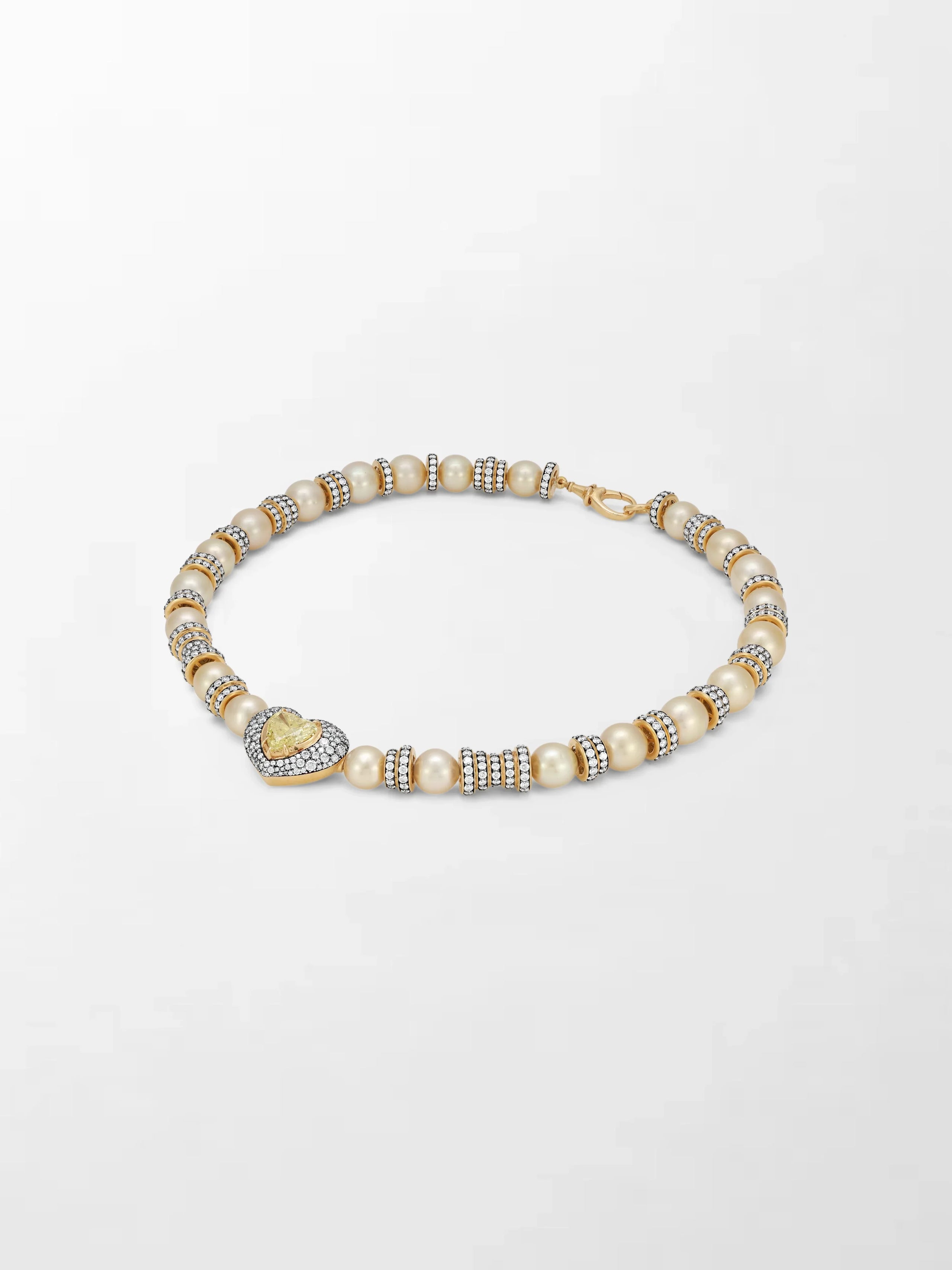 Icon Pearl and Diamond necklace