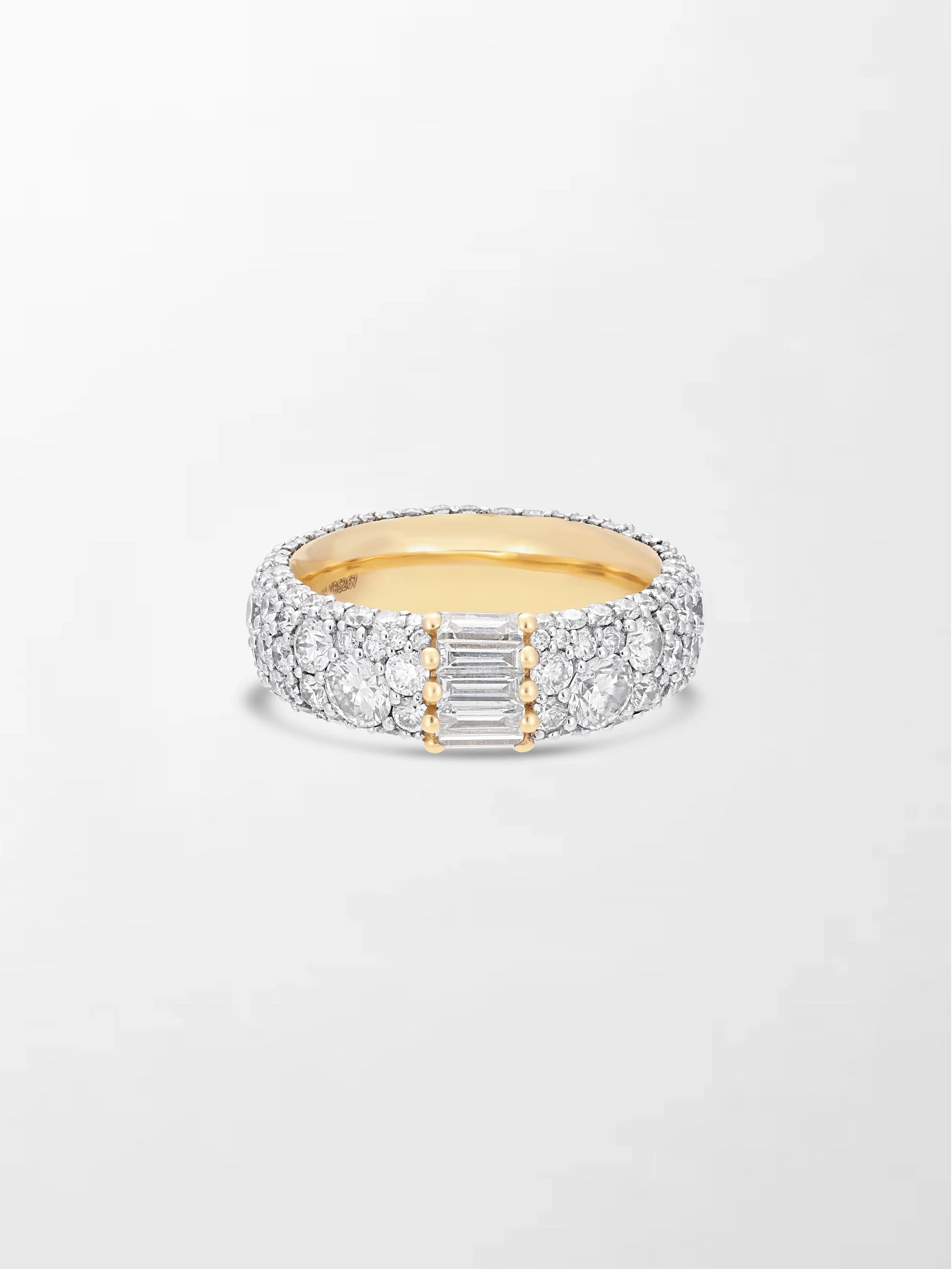 Diamond Baguette Band