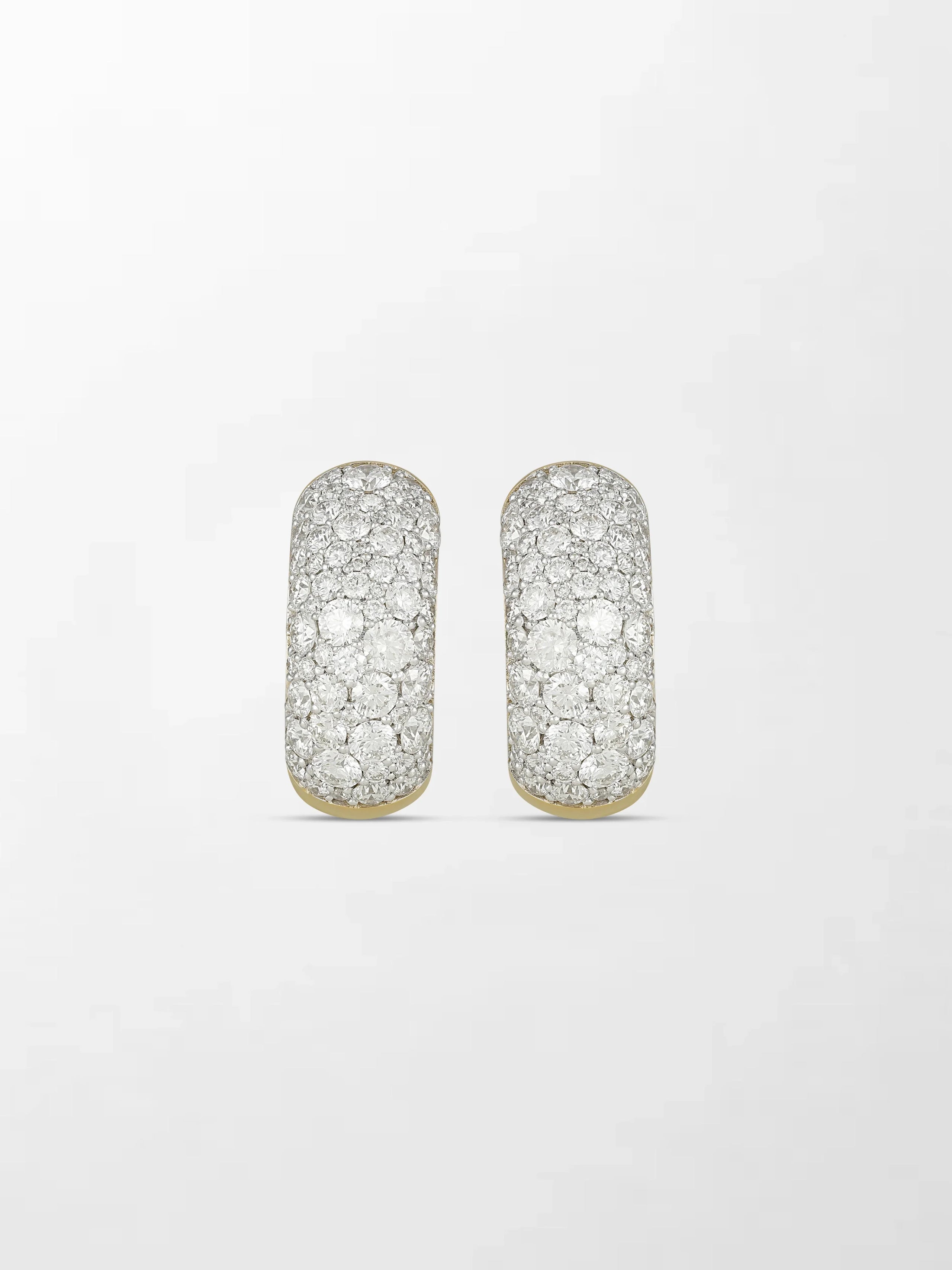Classic Diamond Hoop