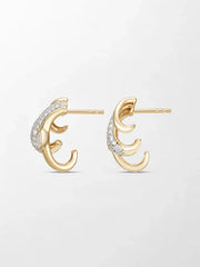 Pear Claw Earring