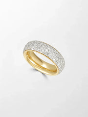 Classic Diamond Gold Band