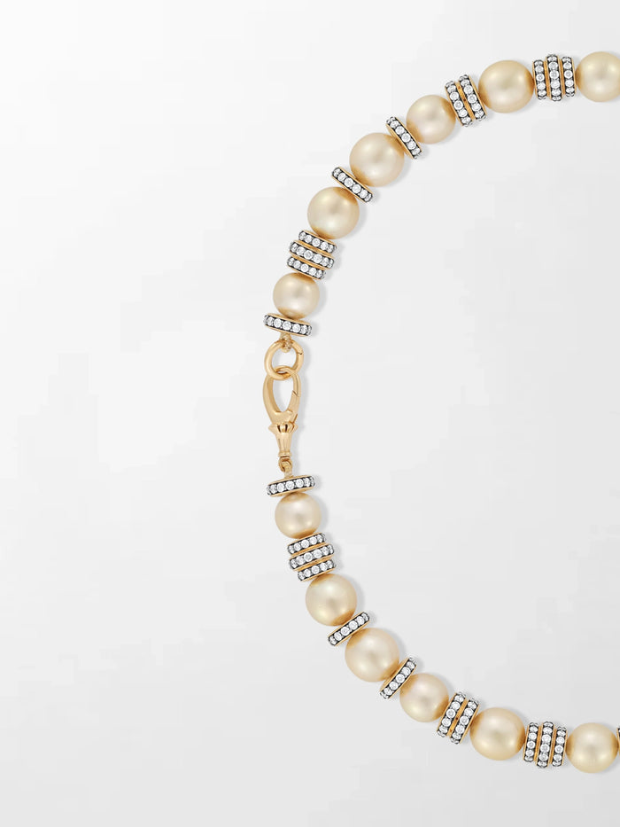 Icon Pearl and Diamond necklace