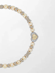 Icon Pearl and Diamond necklace