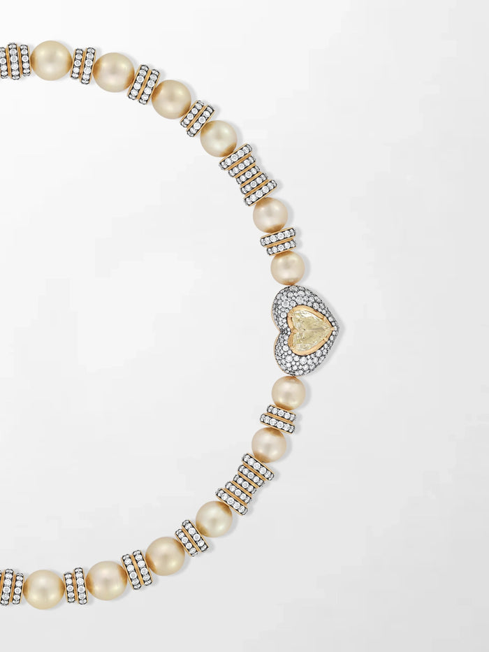 Icon Pearl and Diamond necklace