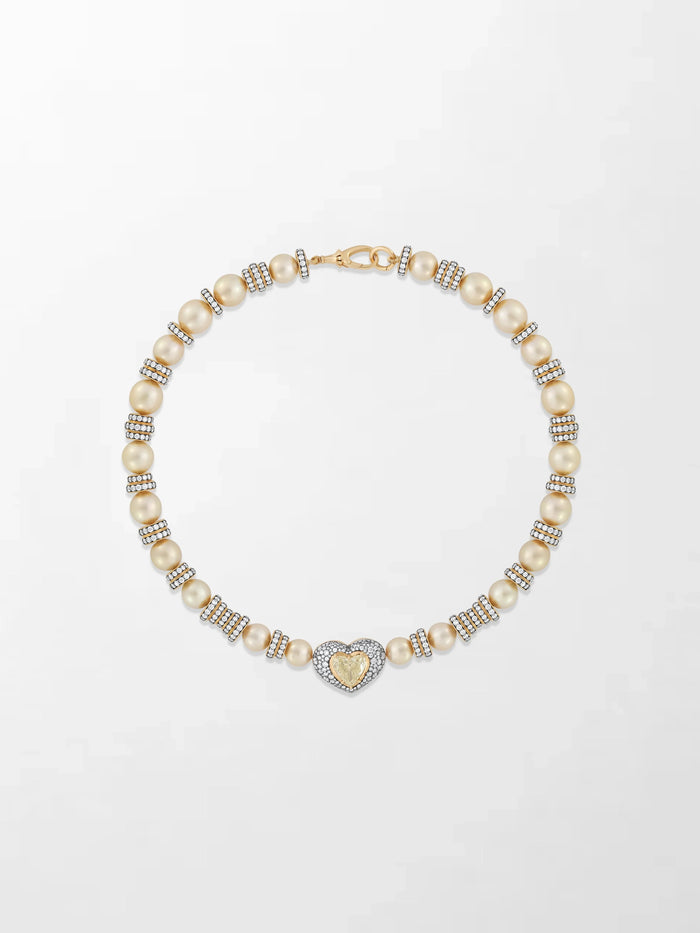 Icon Pearl and Diamond necklace