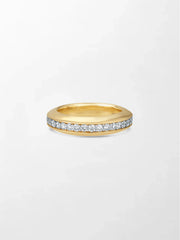 Regular Sphere Diamond Band