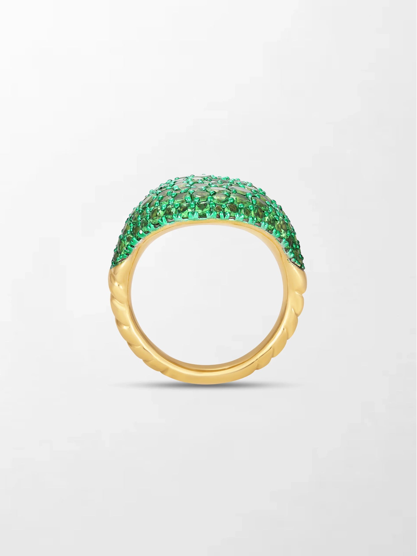 Tsavorite Plush Ring