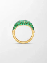 Tsavorite Plush Ring