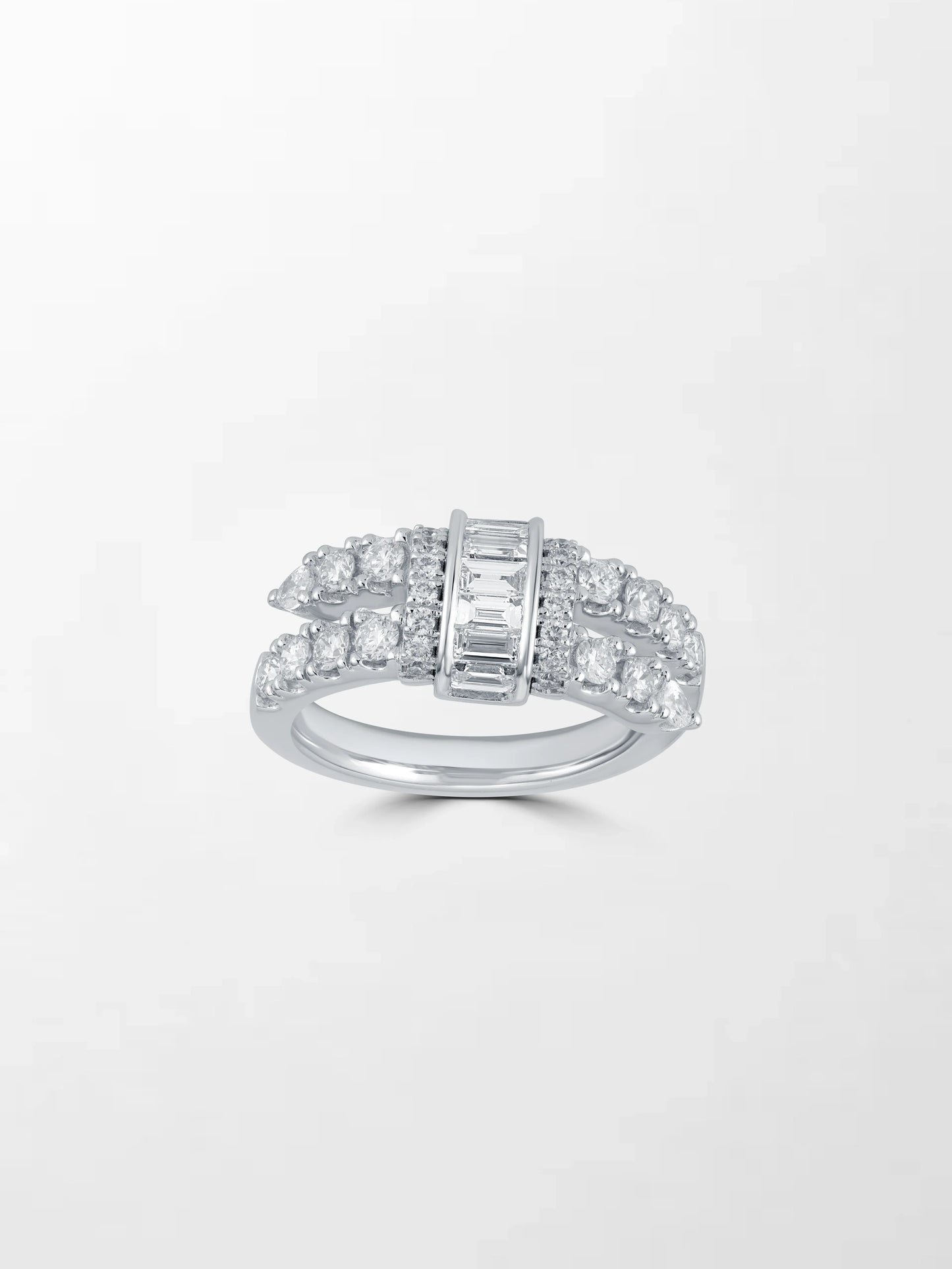 Baguette Clasp Ring