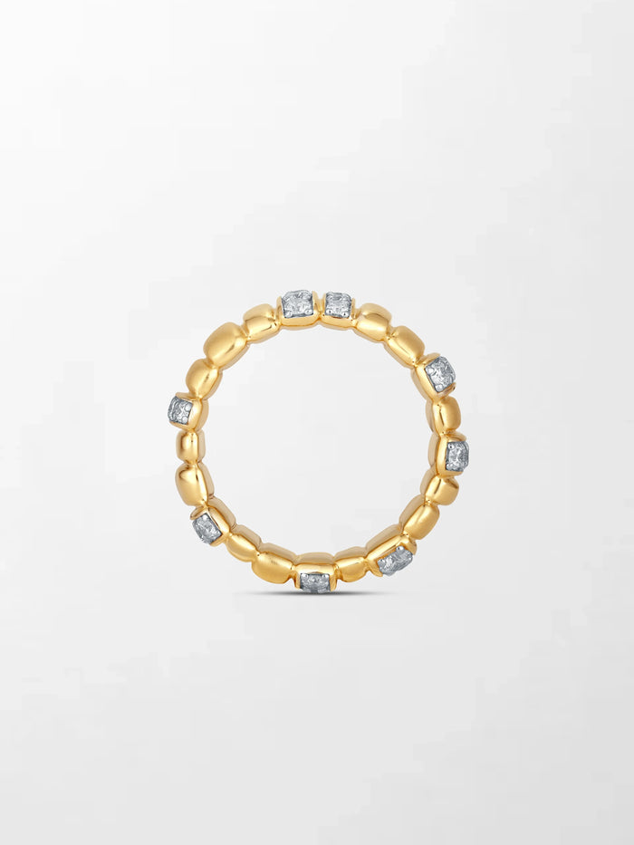 Grooved Gold Band