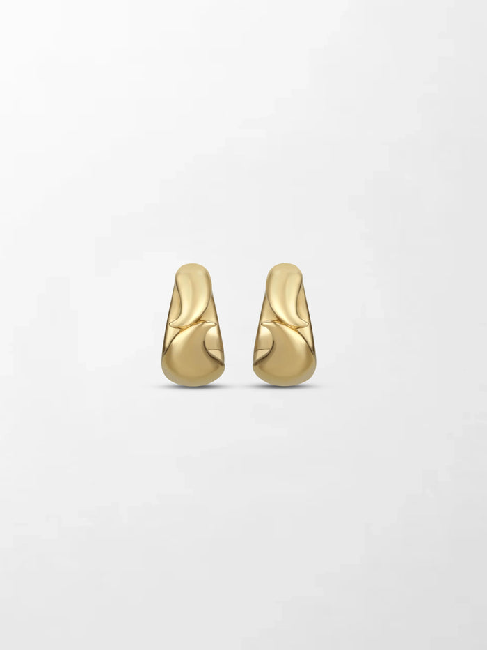 Baby Gold Flick Earrings