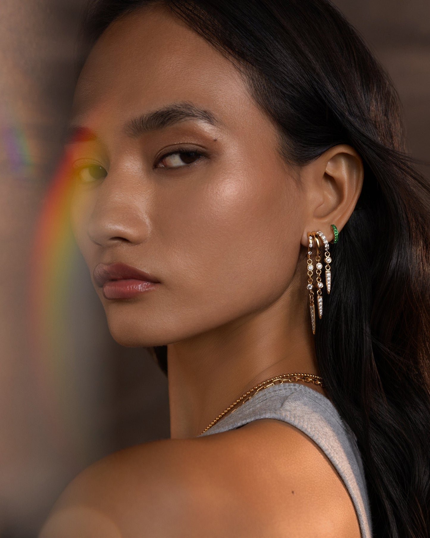 Fringe Drop Earring
