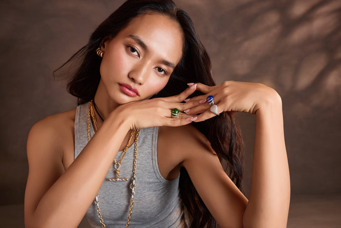 Mooncrest Green Ring